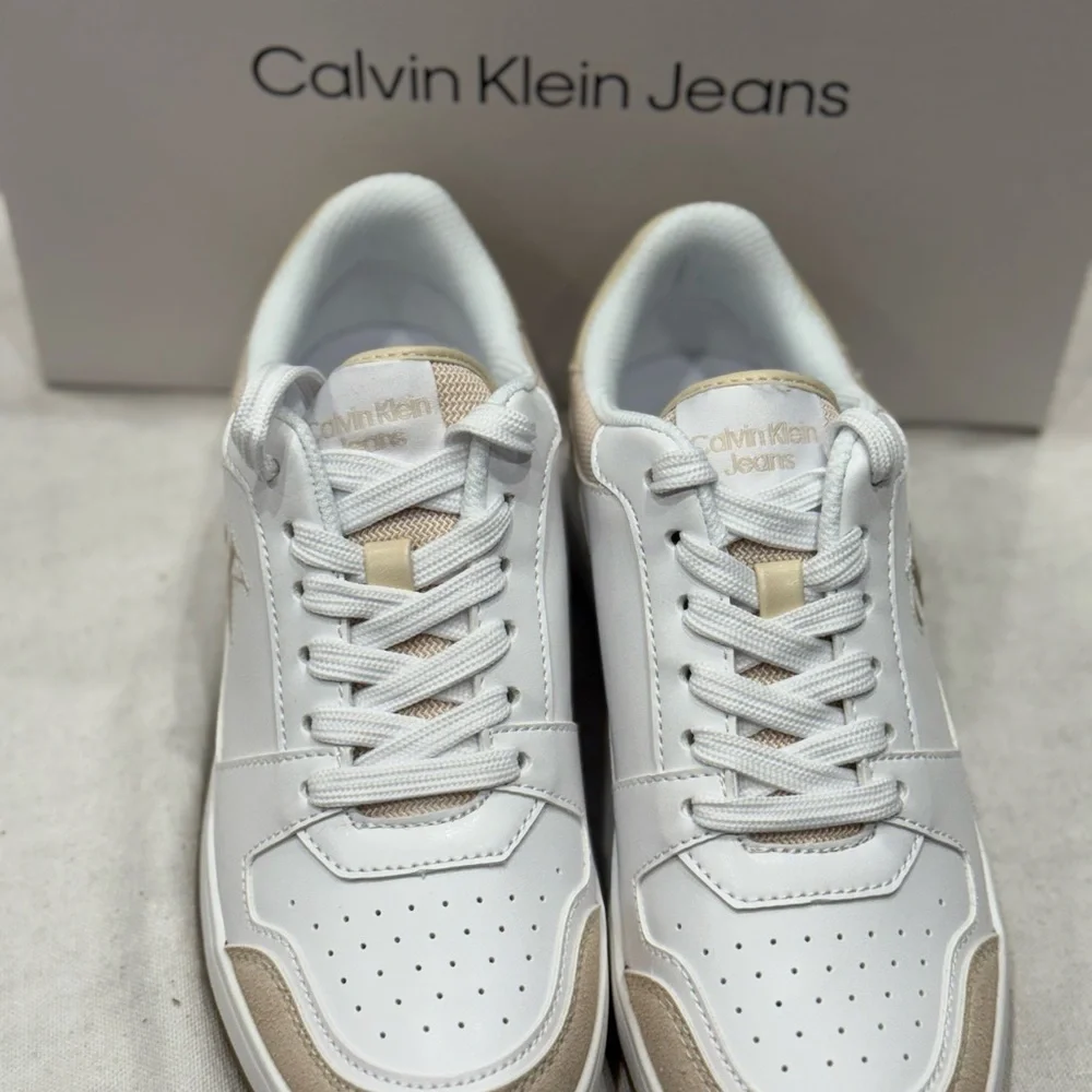 Calvin Klein jeans Hania Women Sneakers Color White 141 - Picture 6 of 9